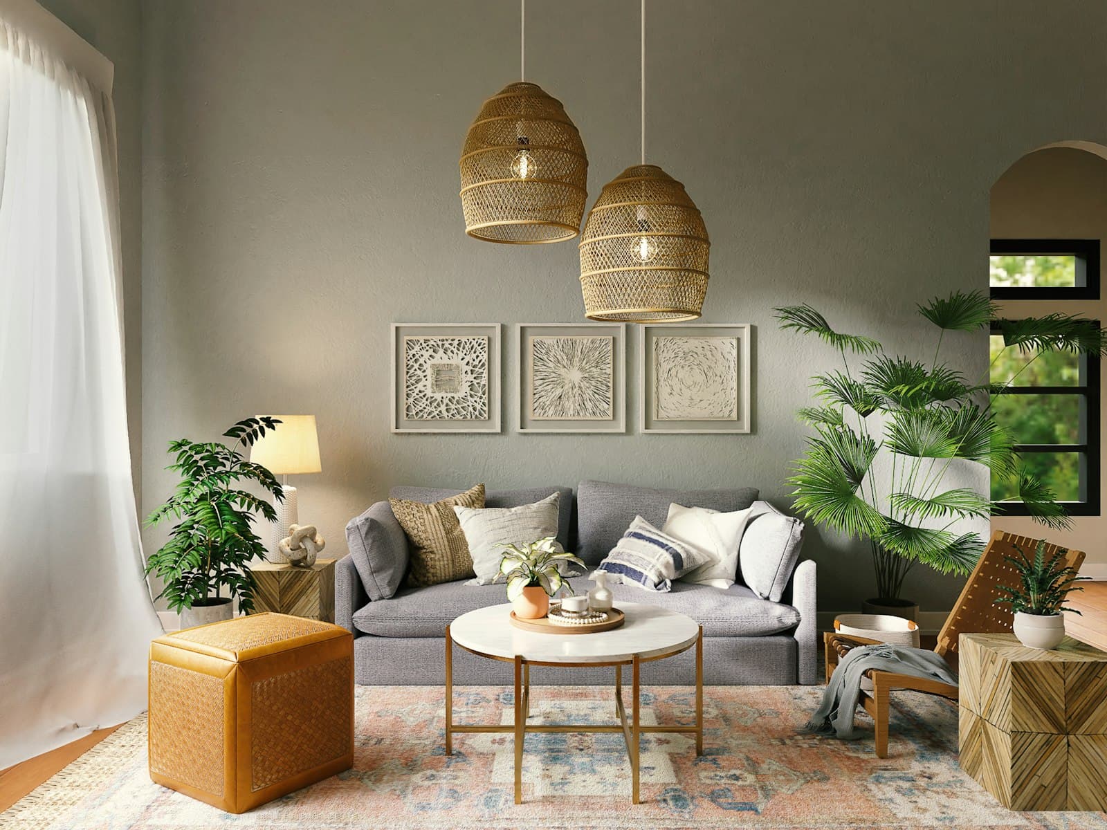 Comfortable common living area